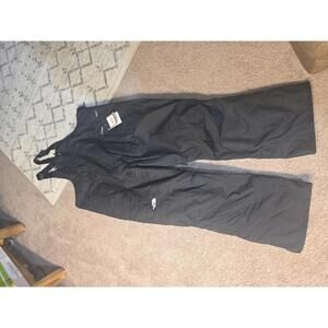 The North Face Womens Plus Size Black Ski Bib Pants